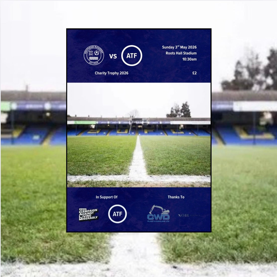 Match Programme (Physical Copy)